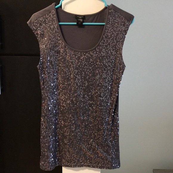 Ann Taylor Sequined Top - Picture 3 of 4
